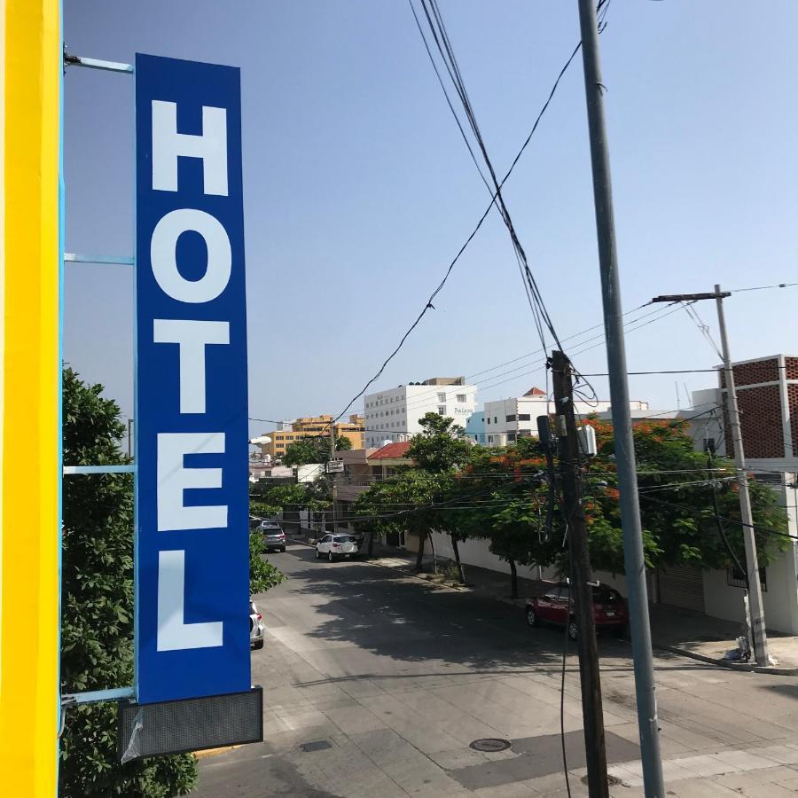 Hotel Jar8 Acuario Enfrente Al Acuario De Veracruz Bagian luar foto