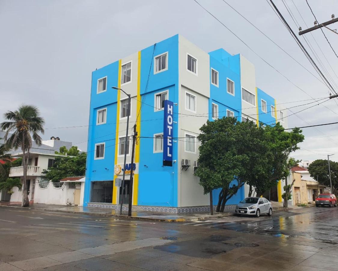 Hotel Jar8 Acuario Enfrente Al Acuario De Veracruz Bagian luar foto