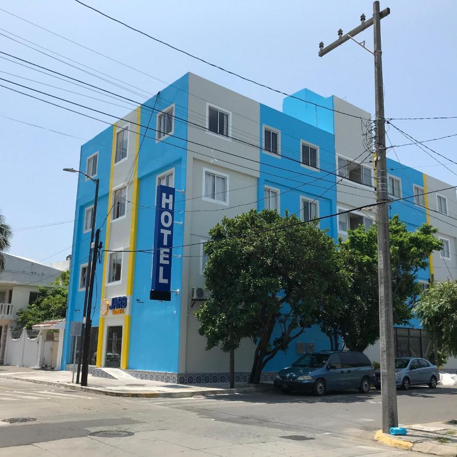Hotel Jar8 Acuario Enfrente Al Acuario De Veracruz Bagian luar foto
